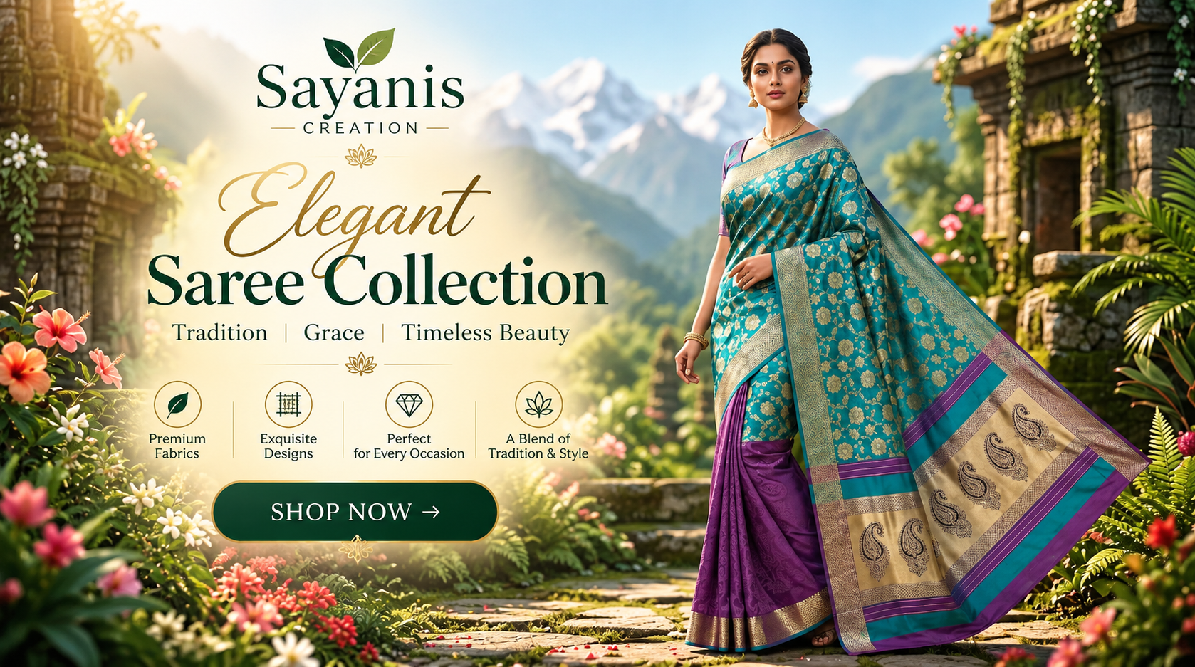 Exquisite Handloom Sarees - Sayani's Creation