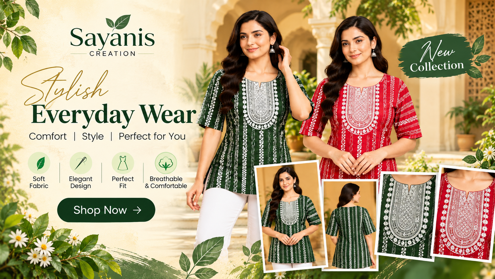 Tops & Tunics Collection - Sayani's Creation