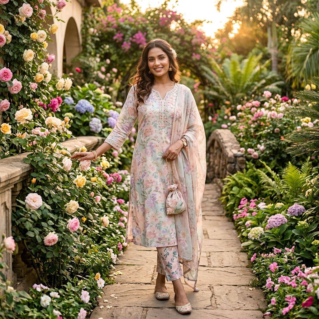 Modern Kurti & Pant Sets