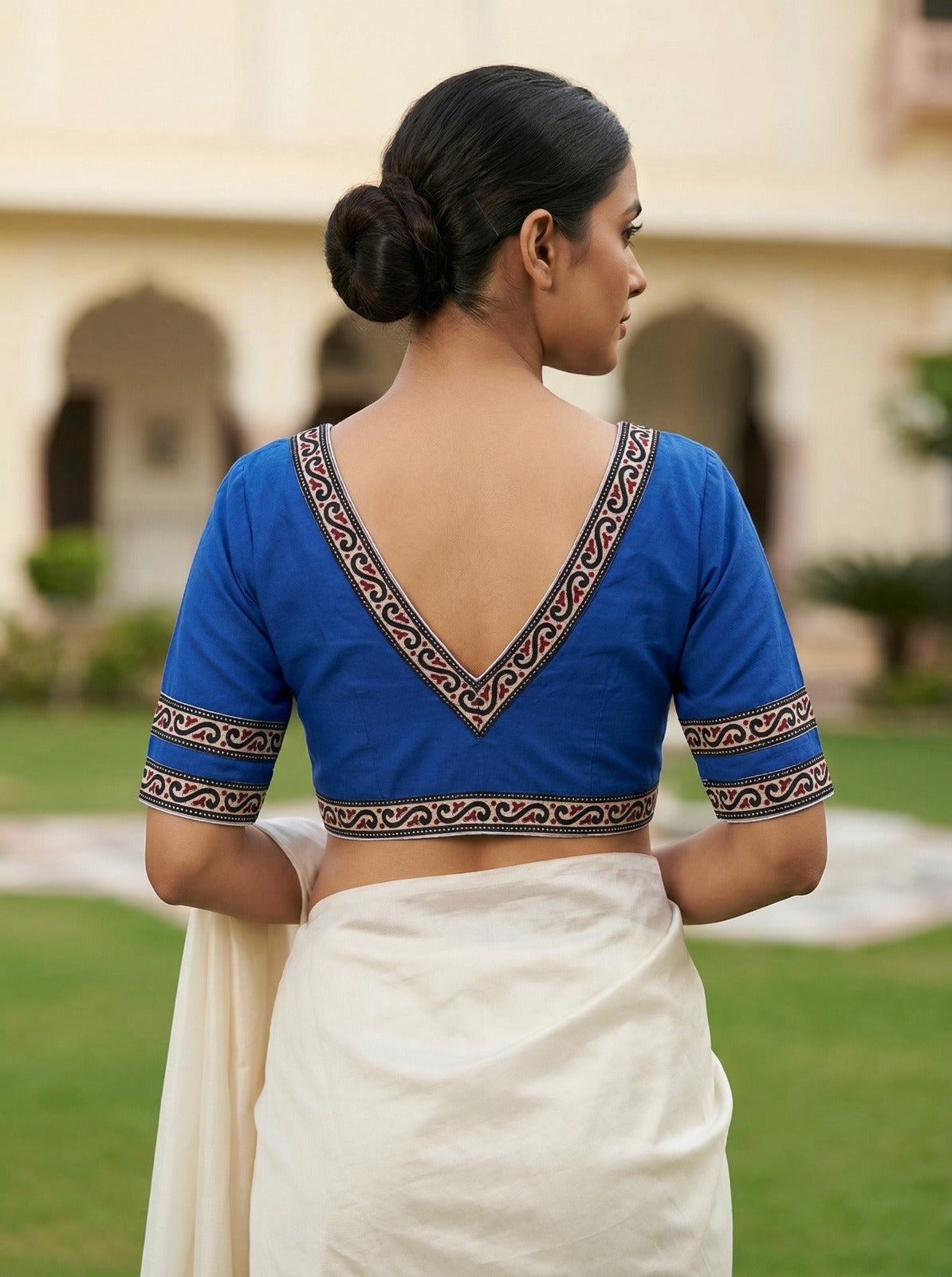 Styling the Classic: How to Wear a Royal Blue Cotton Blouse for Every Occasion